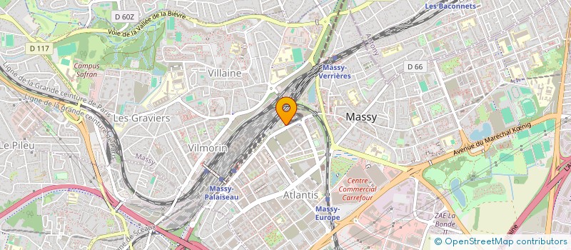 localisation de l'entreprise BSL CONSEIL à MASSY