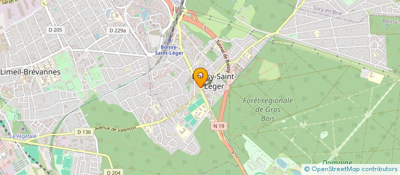 localisation de l'entreprise BSL INVEST à BOISSY-SAINT-LEGER