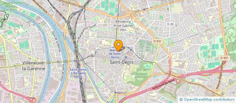 localisation de l'entreprise BSL INVEST à SAINT-DENIS