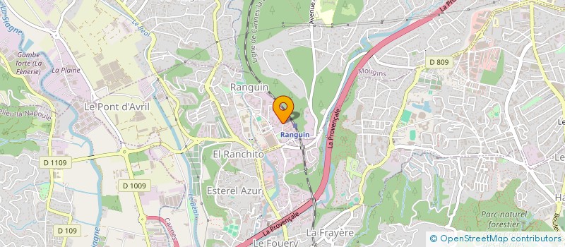 localisation de l'entreprise BSL NETTOYAGE à CANNES