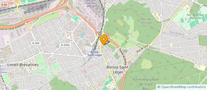 localisation de l'entreprise BSL NOTAIRES à BOISSY-SAINT-LEGER