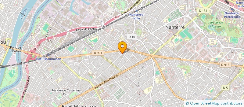 localisation de l'entreprise BSL SERVICES à NANTERRE