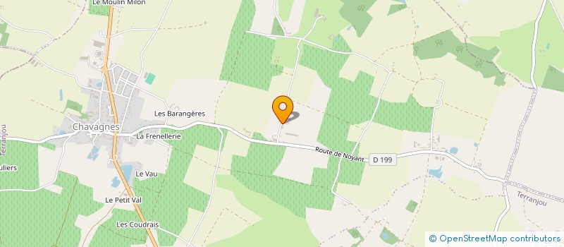 localisation de l'entreprise BSL2N  TERRANJOU