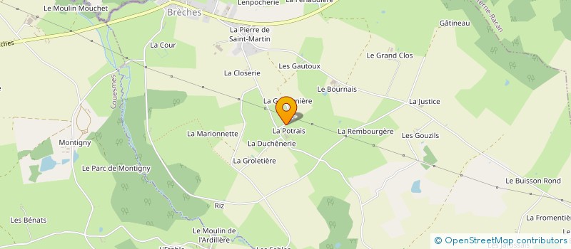 localisation de l'entreprise BSLAIT à BRECHES