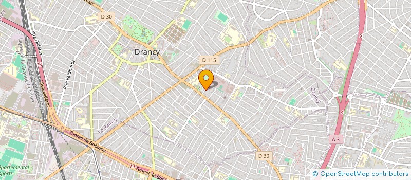 localisation de l'entreprise BSLINE  DRANCY