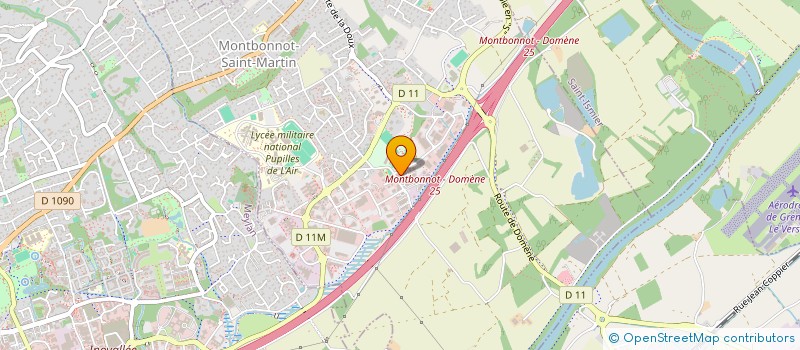 localisation de l'entreprise BSM à MONTBONNOT-SAINT-MARTIN