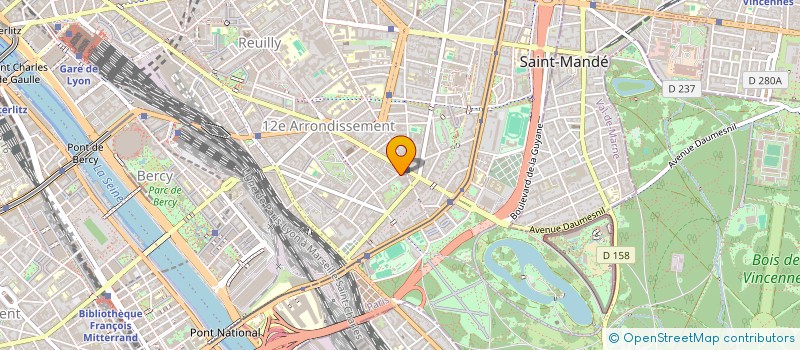 localisation de l'entreprise BSM  PARIS