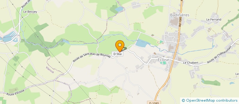 localisation de l'entreprise BSM  ECLOSE-BADINIERES