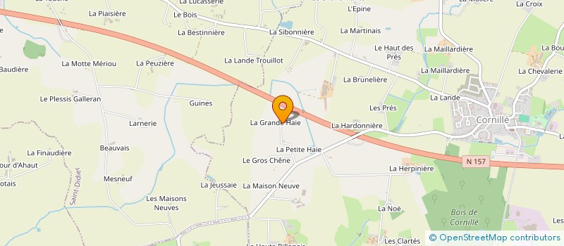 localisation de l'entreprise BSM  VITRE