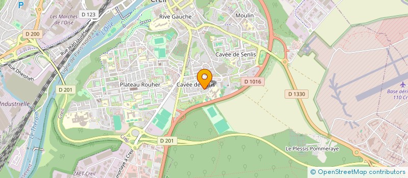 localisation de l'entreprise BSM à LA COURNEUVE