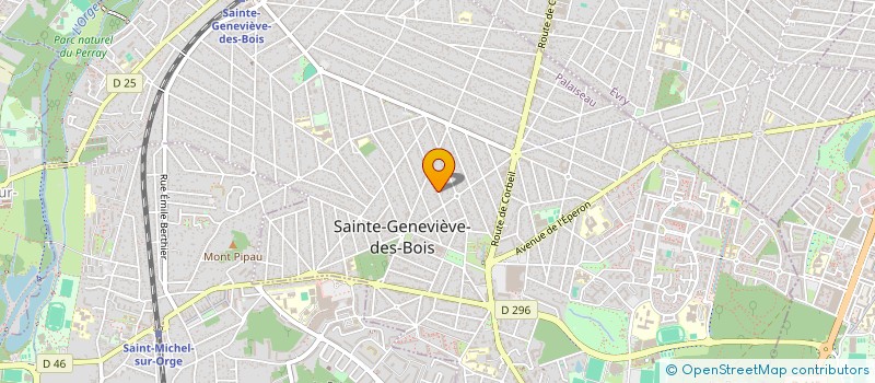 localisation de l'entreprise BSM à SAINTE-GENEVIEVE-DES-BOIS