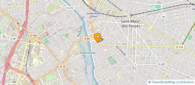 localisation de l'entreprise BSM à SAINT-MAUR-DES-FOSSES