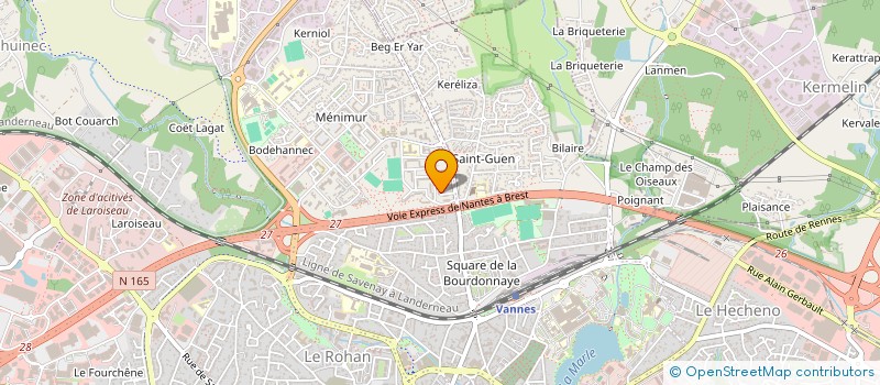 localisation de l'entreprise BSM à VANNES