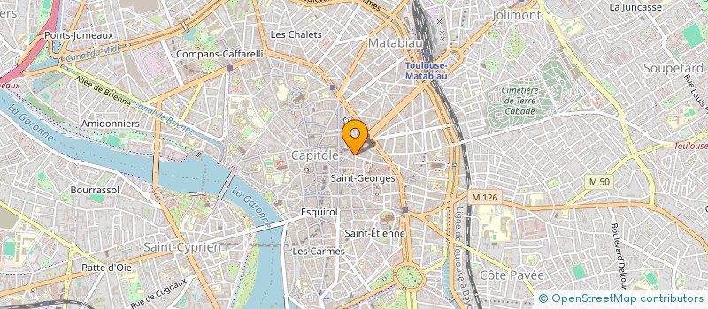 localisation de l'entreprise BSM  TOULOUSE