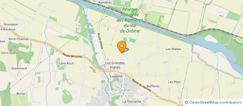 localisation de l'entreprise BSM  GRANE