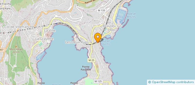 localisation de l'entreprise BSM AF COM06 à BEAULIEU-SUR-MER