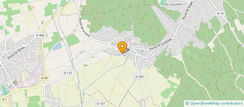 localisation de l'entreprise BSM CONSEIL  NAGES-ET-SOLORGUES