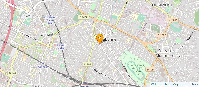 localisation de l'entreprise BSM DIFFUSION à EAUBONNE