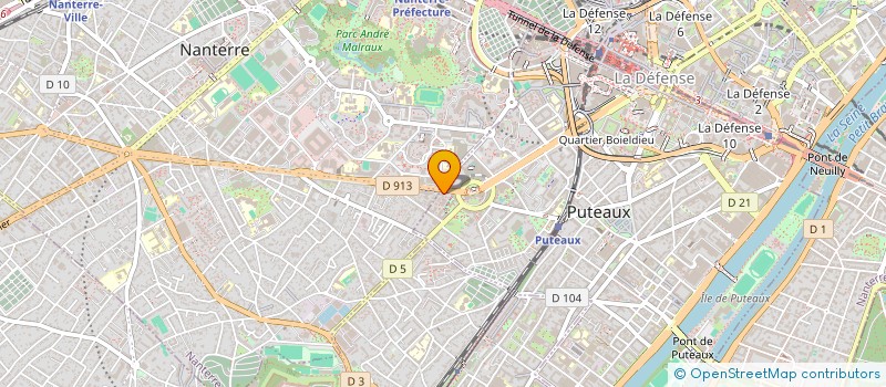 localisation de l'entreprise BSM GROUP  PUTEAUX