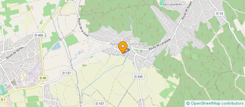 localisation de l'entreprise BSM IMMO 1  NAGES-ET-SOLORGUES