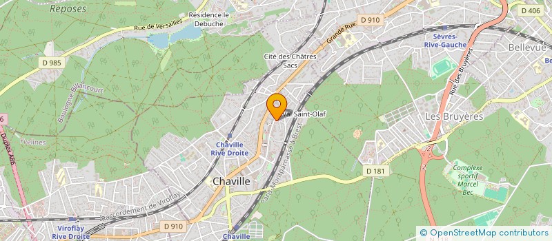 localisation de l'entreprise BSM INC  CHAVILLE