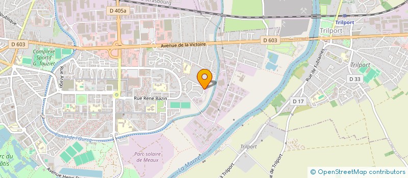 localisation de l'entreprise BSM INVEST à MEAUX