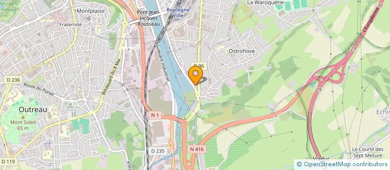 localisation de l'entreprise BSM INVEST  SAINT-MARTIN-BOULOGNE