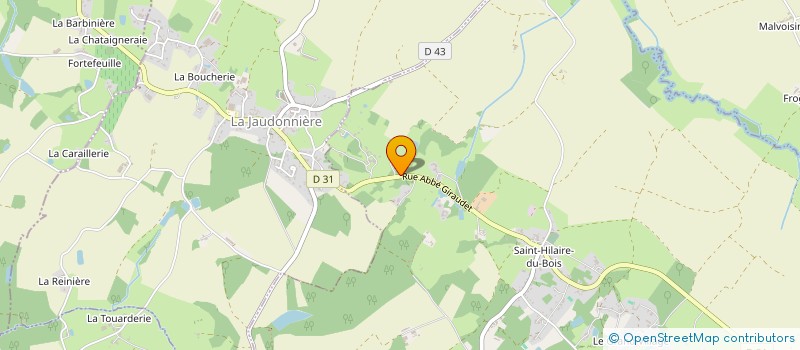 localisation de l'entreprise BSM PARTICIPATIONS  LA CAILLERE-SAINT-HILAIRE