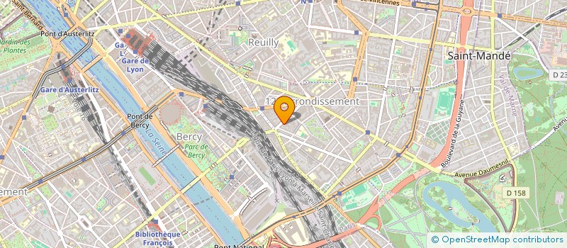 localisation de l'entreprise BSM PATRIMOINE  PARIS