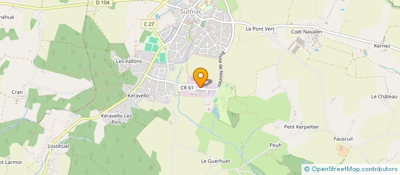 localisation de l'entreprise BSM PERFORMANCE  SULNIAC