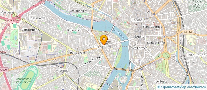 localisation de l'entreprise BSM PRO à TOULOUSE
