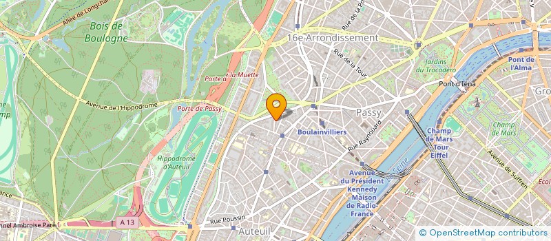 localisation de l'entreprise BSM WINES  PARIS