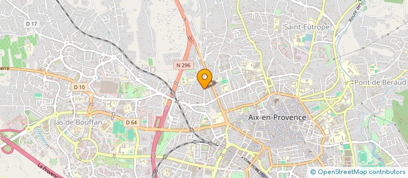 localisation de l'entreprise BSM1 à AIX EN PROVENCE