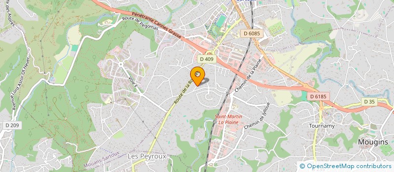 localisation de l'entreprise BSMC à MOUGINS