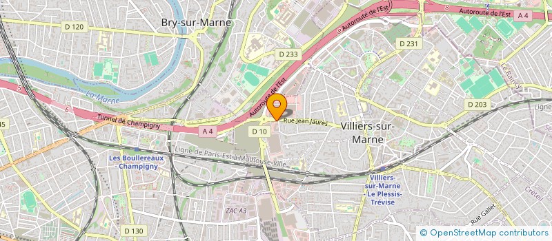 localisation de l'entreprise BSMC à VILLIERS-SUR-MARNE