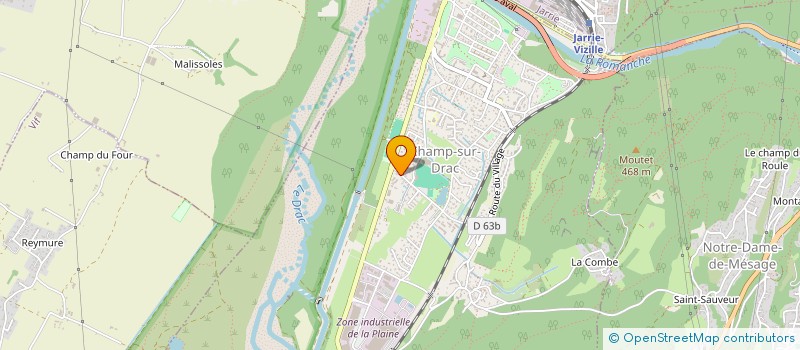 localisation de l'entreprise BSMO  CHAMP-SUR-DRAC