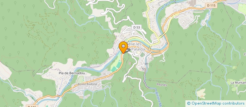 localisation de l'entreprise BSN 2023  ARLES-SUR-TECH