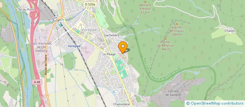 localisation de l'entreprise BSN CARRELAGE à VOREPPE