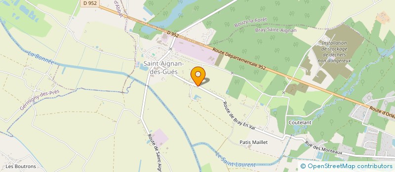 localisation de l'entreprise BSN IMMOBILIERS 45  BRAY-SAINT-AIGNAN