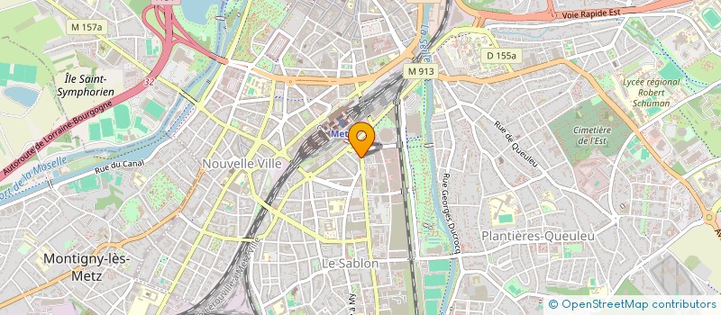 localisation de l'entreprise BSNL EXPRESS  METZ