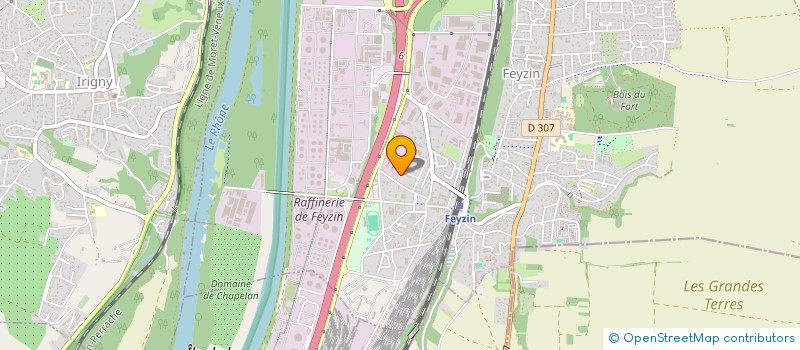 localisation de l'entreprise BSO  FEYZIN