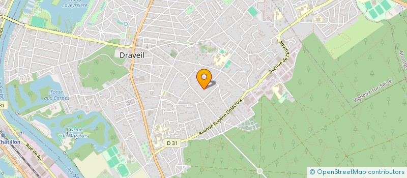 localisation de l'entreprise BSO CONSEIL à DRAVEIL