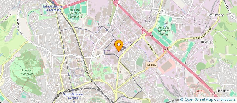 localisation de l'entreprise BSO GROUP  SAINT-ETIENNE