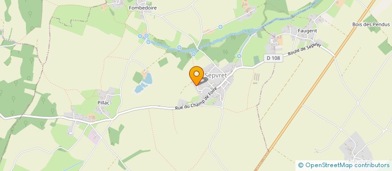 localisation de l'entreprise BSO IMMO  SEPVRET