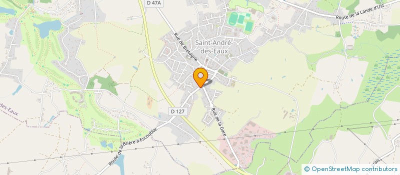 localisation de l'entreprise BSOL CARRELAGE  SAINT-ANDRE-DES-EAUX