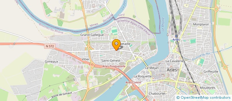 localisation de l'entreprise BSOLAIRE à ARLES