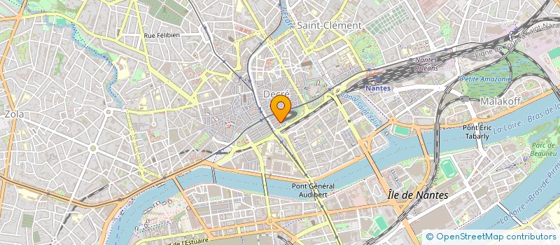 localisation de l'entreprise BSP à NANTES