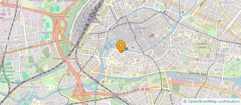 localisation de l'entreprise BSP à STRASBOURG