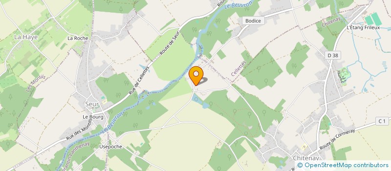 localisation de l'entreprise BSP ISOLATION  CHITENAY