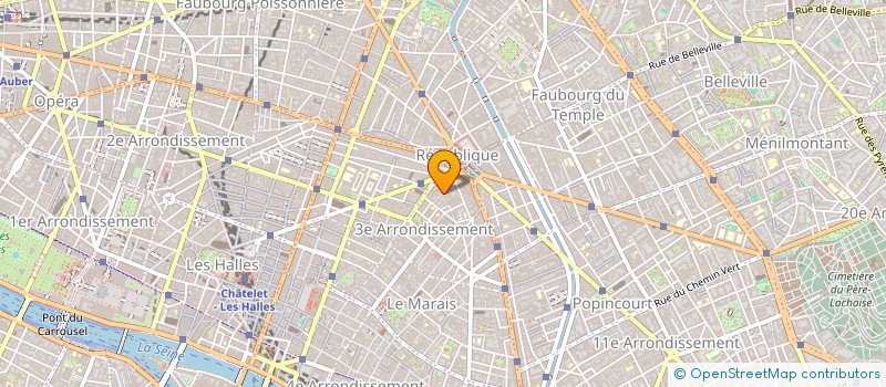 localisation de l'entreprise BSP PROJECT  PARIS